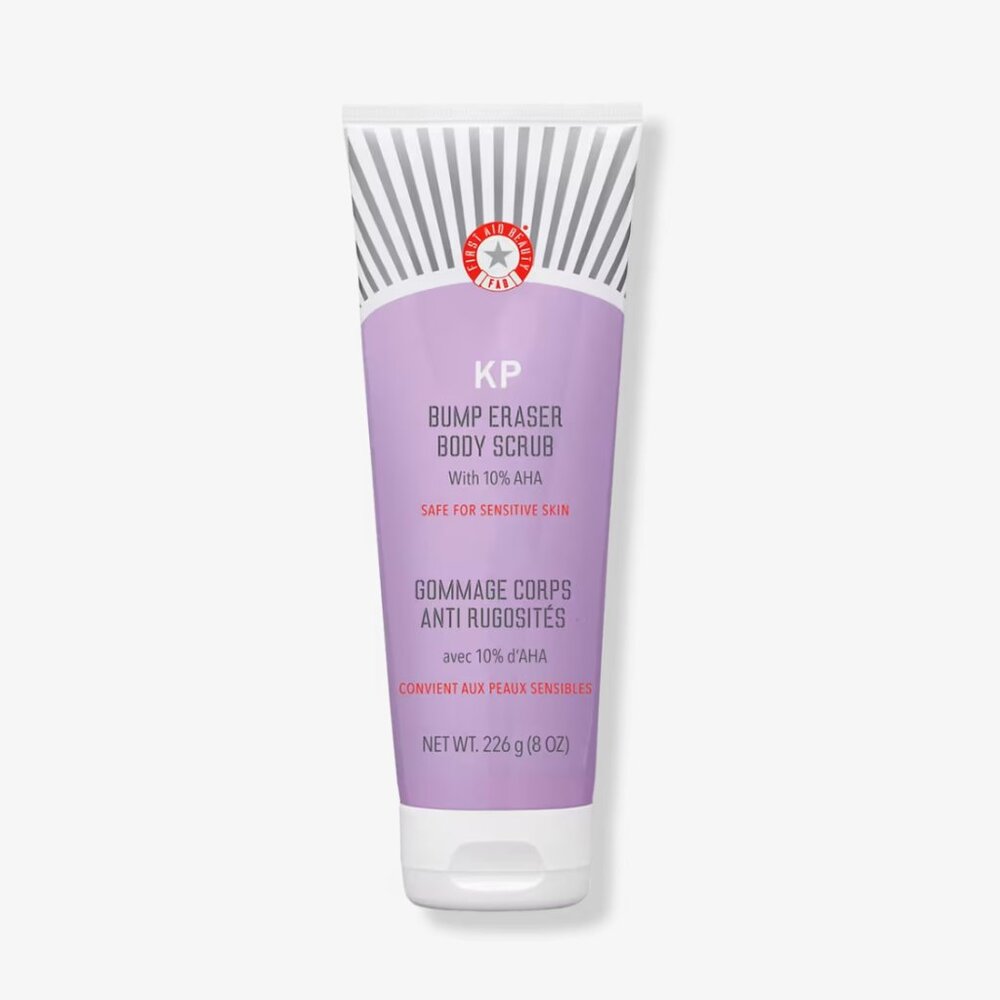 First Aid Beauty KP Bump Eraser Scrub 10% AHA – 8 oz - New